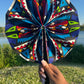 Handmade wax fan