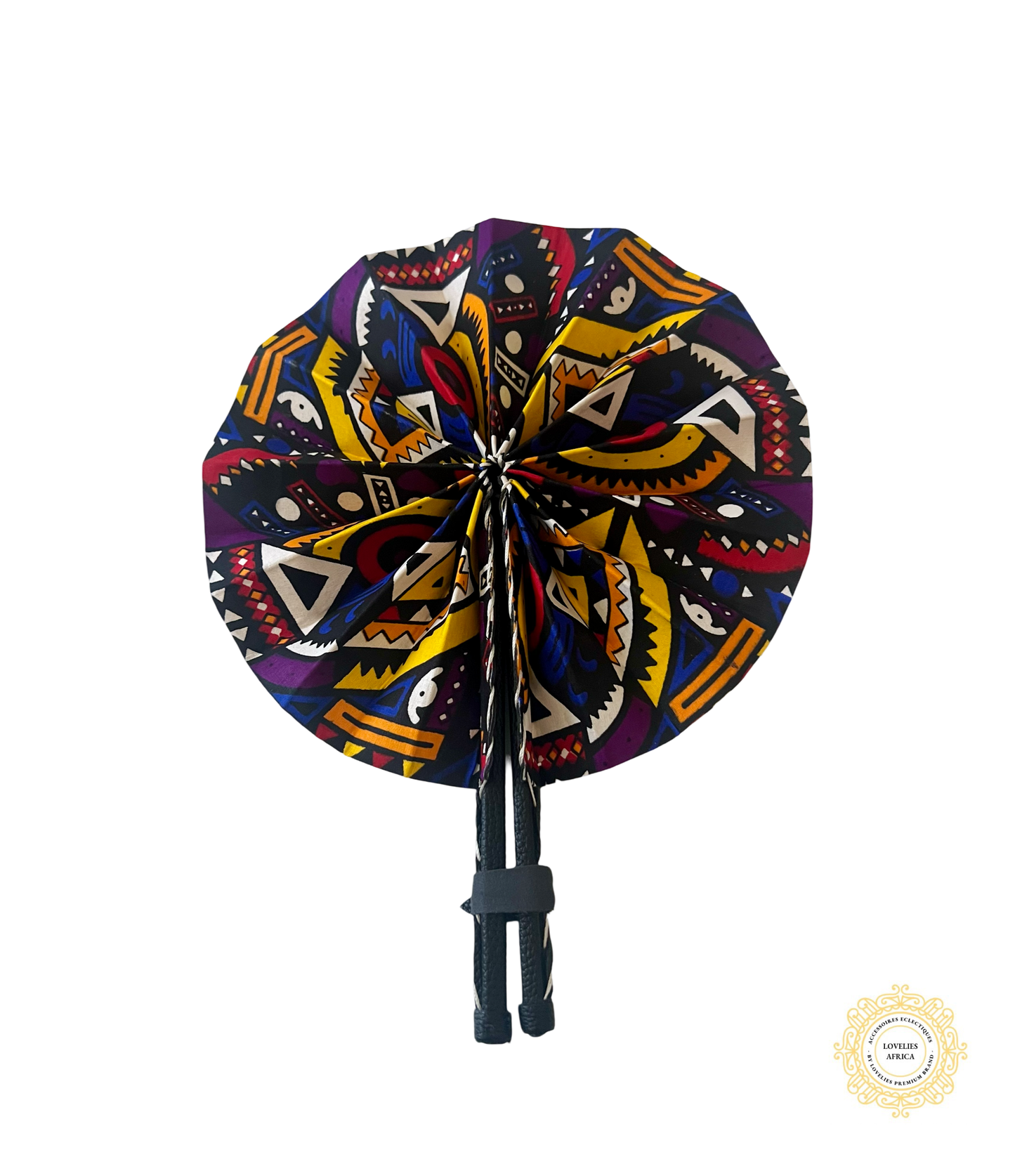 Handmade wax fan